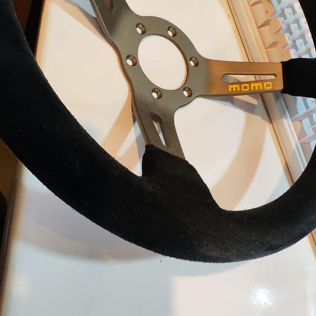 モモ　momo 　ドリフト　D-20 330mm ブラックスエード