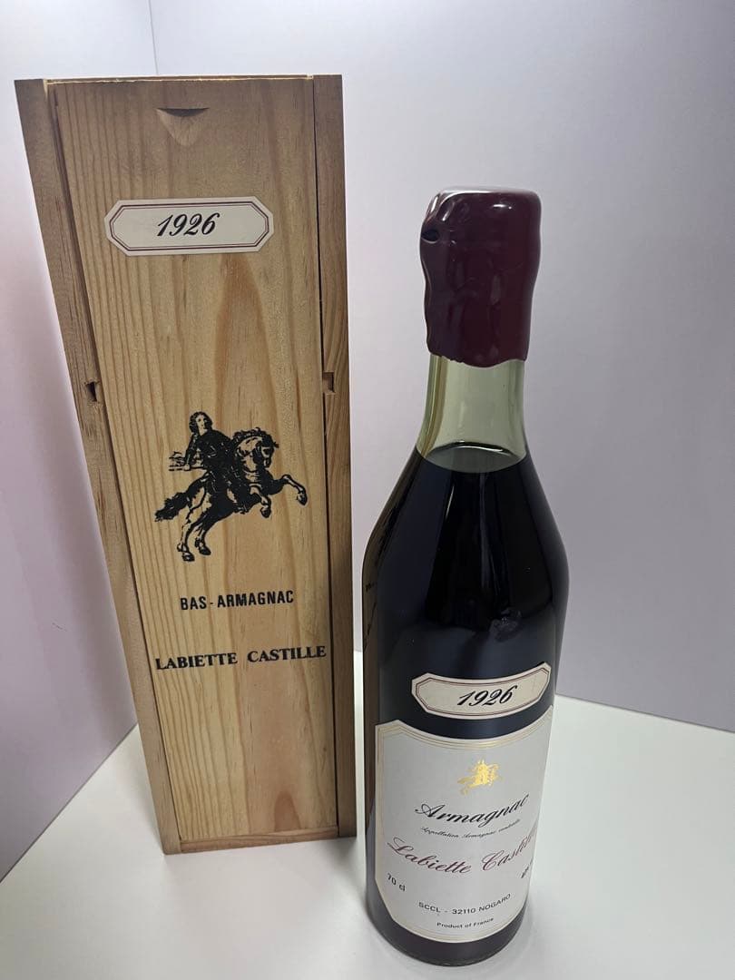 バス アルマニャック ラヴィエット カスティーユ 木箱 1926年