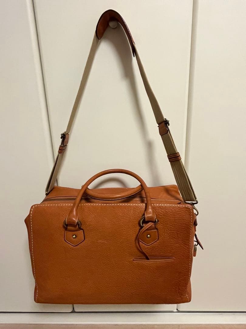 雲さん専用　土屋鞄　トーンオイルヌメ　アンティック　ボストンバック　中古良品