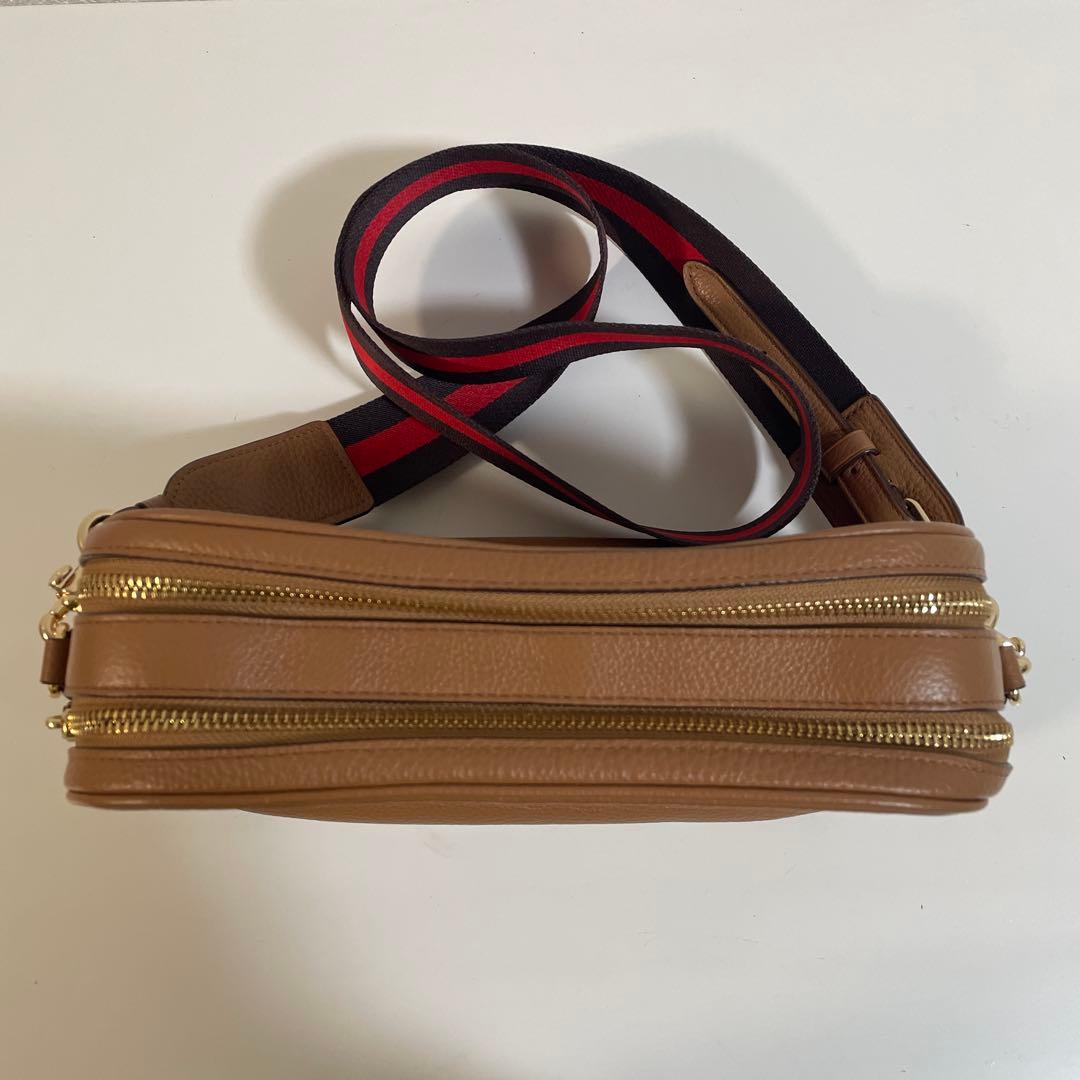 COACH ショルダーバッグ キャメル ブラウン 美品