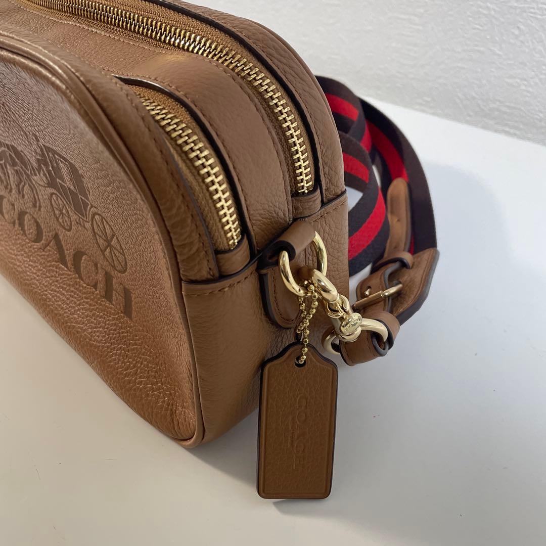 COACH ショルダーバッグ キャメル ブラウン 美品