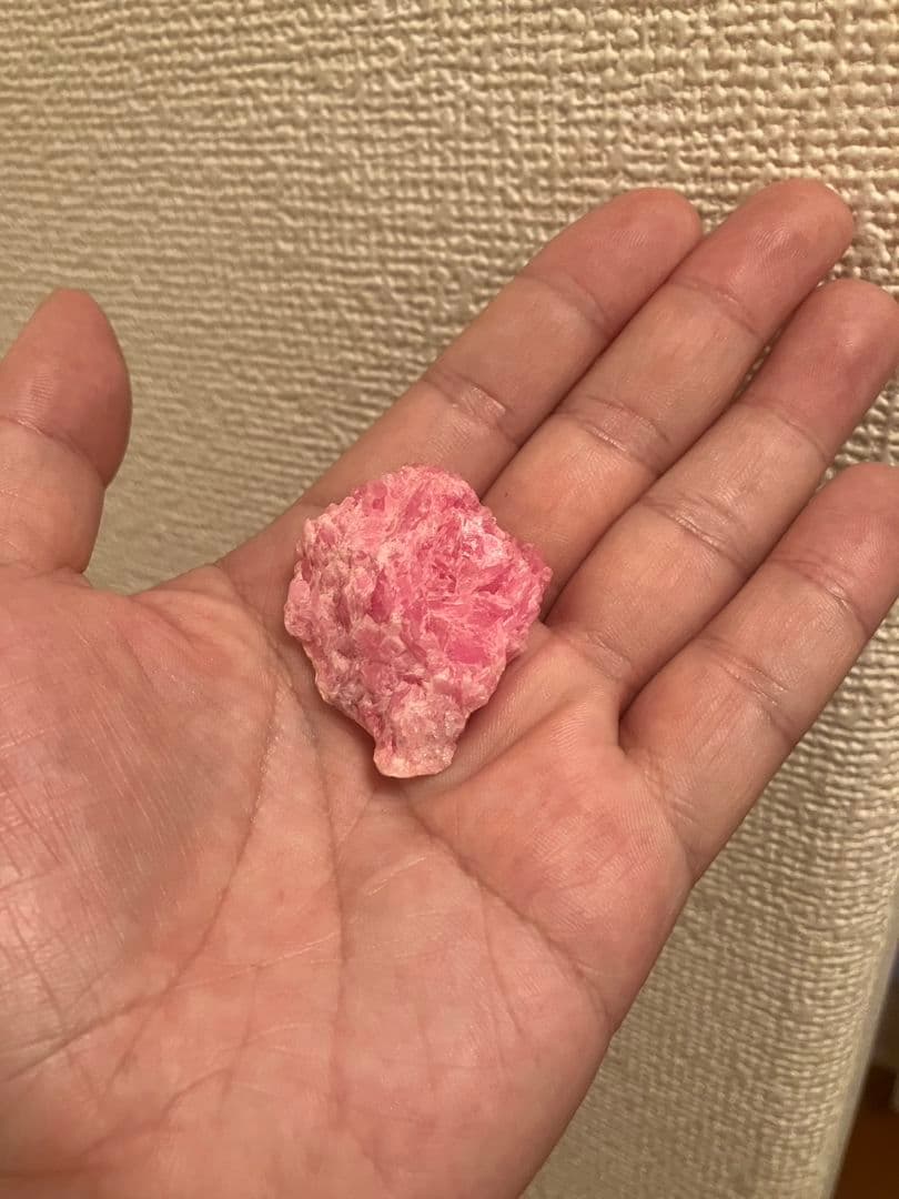 高品質‼️コレクションサイズ‼️北海道稲倉石鉱山産　ロードクロサイト原石