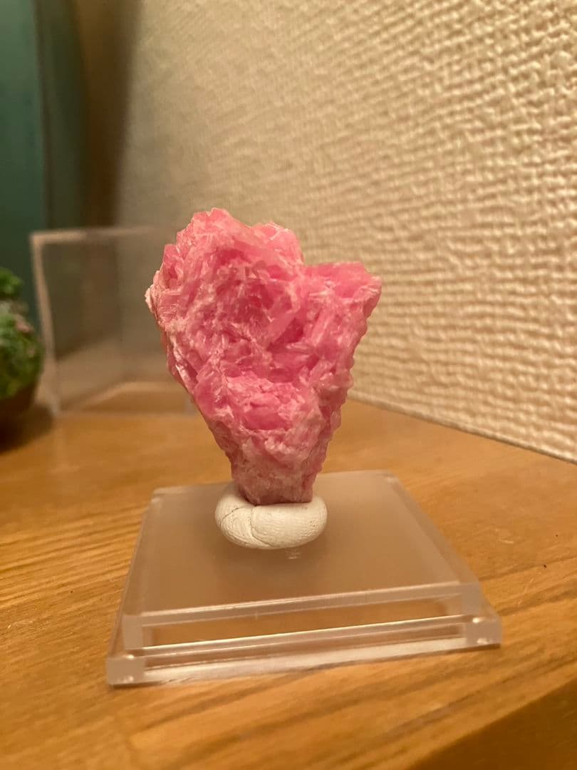 高品質‼️コレクションサイズ‼️北海道稲倉石鉱山産　ロードクロサイト原石