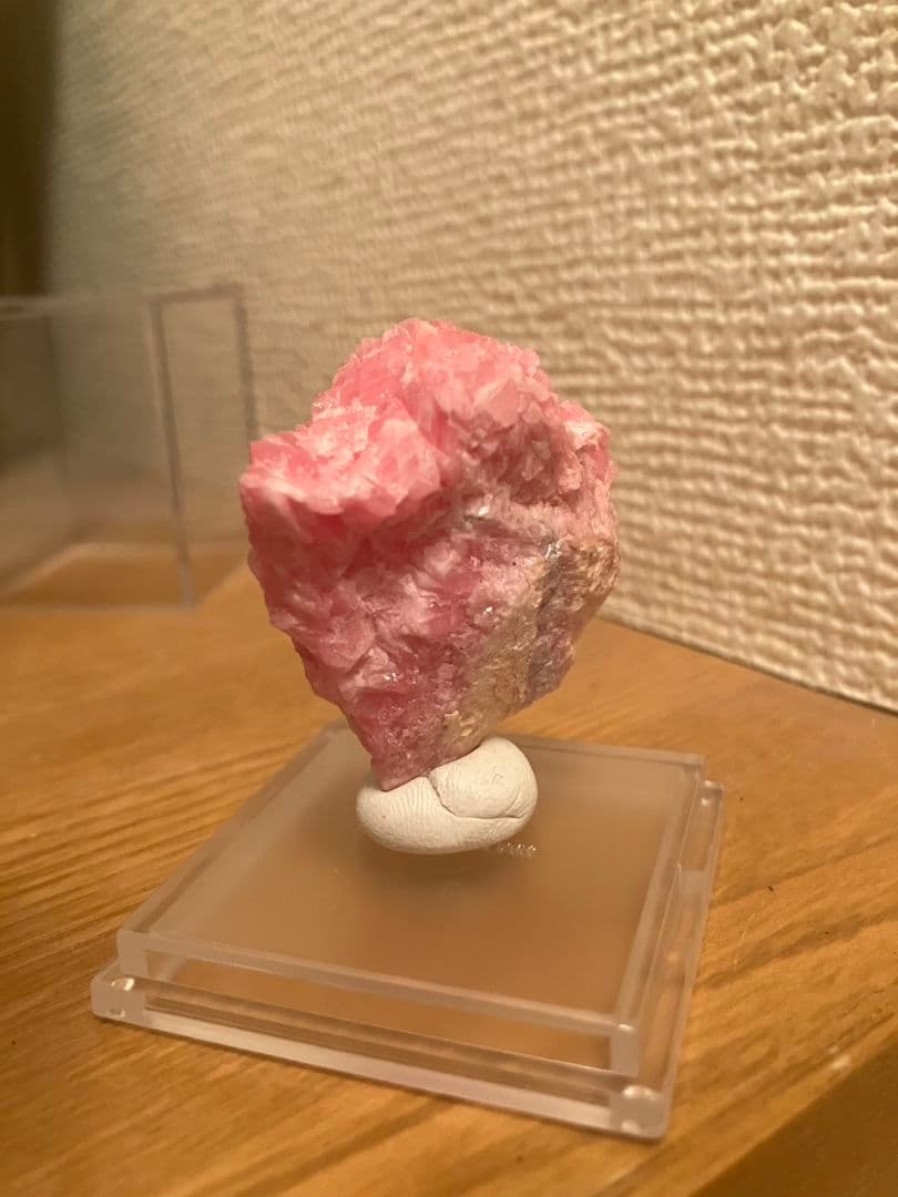 高品質‼️コレクションサイズ‼️北海道稲倉石鉱山産　ロードクロサイト原石