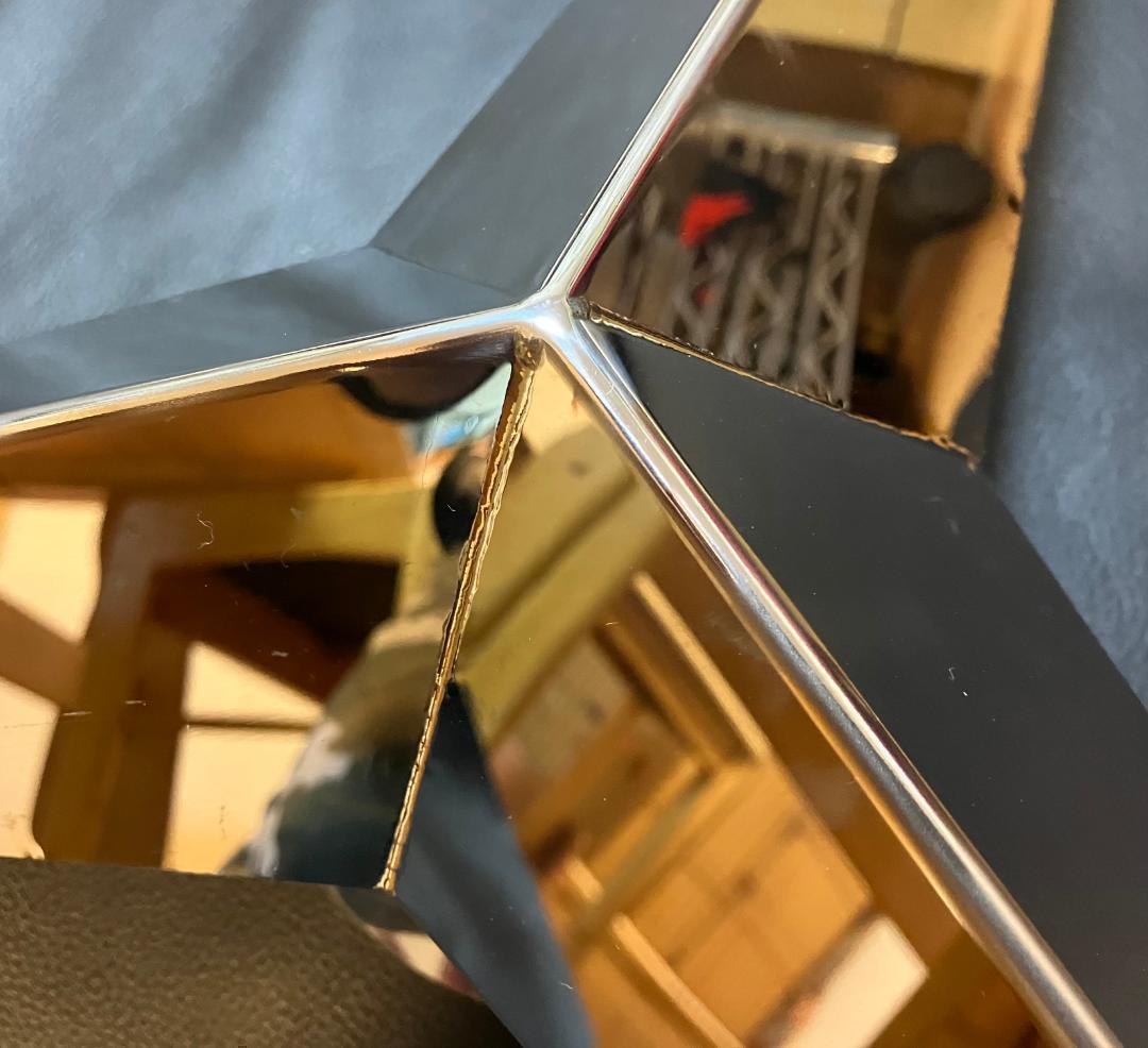 鏡面ステンレス製 大型車用 　22.5インチ用　2個