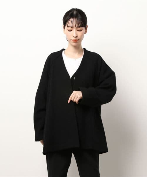 JOURNALSTANDARDrelume 尾州ウールノーカラージャケットコート