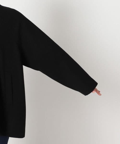 JOURNALSTANDARDrelume 尾州ウールノーカラージャケットコート