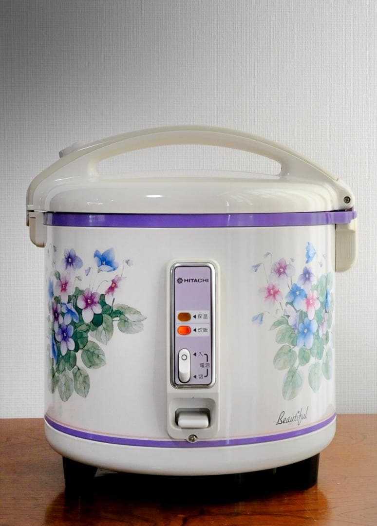 ★日立ジャー式電気釜　レトロ炊飯器　Beautiful RZ-1827　♪