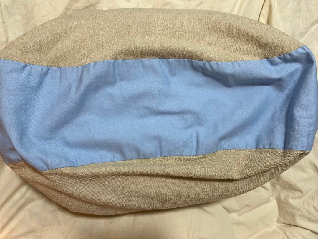 【美品・1度のみ使用】おやすみたまご　ブルー＆ベージュ