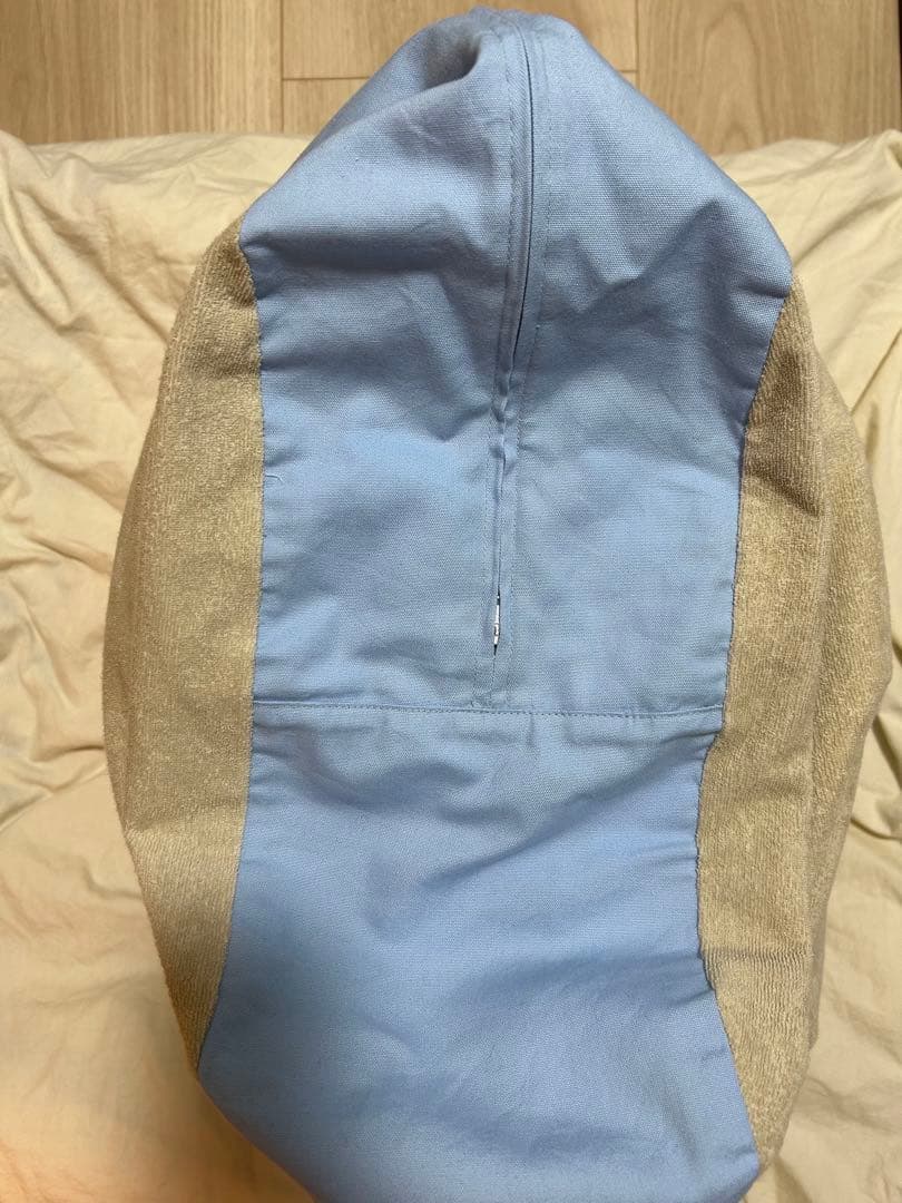 【美品・1度のみ使用】おやすみたまご　ブルー＆ベージュ