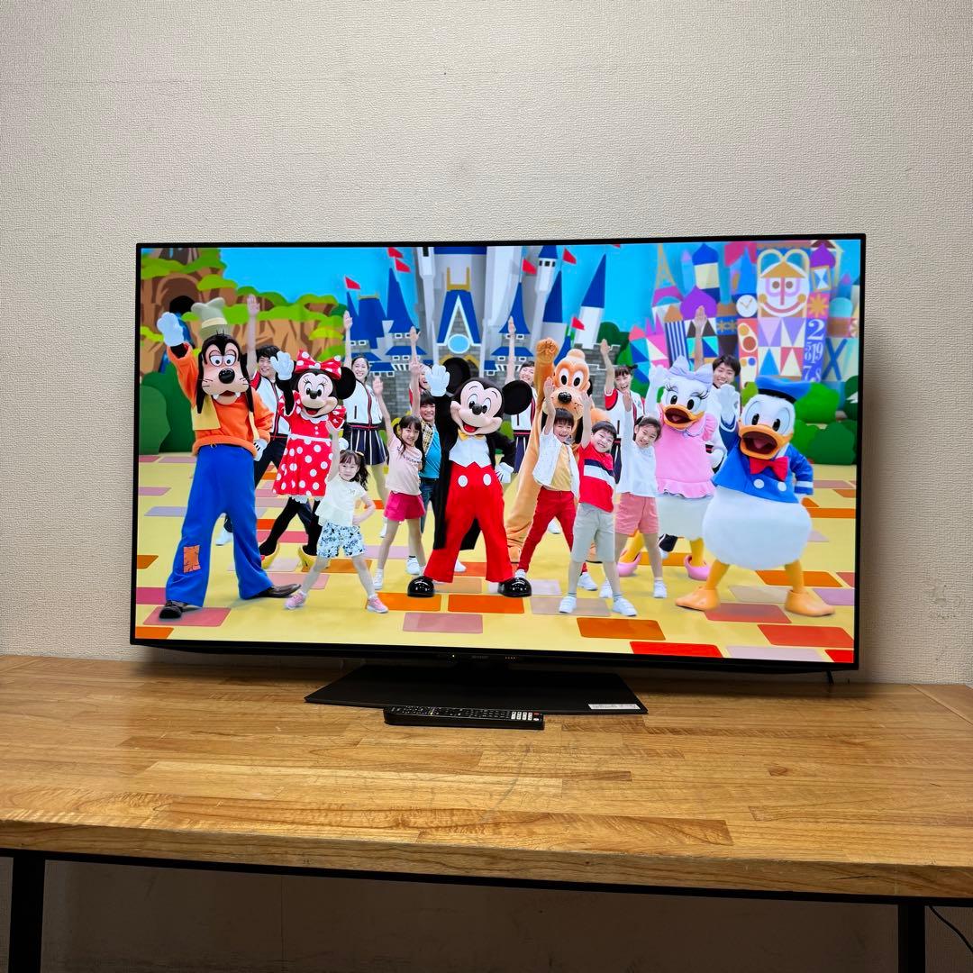 シャープ 60V型 4K 液晶テレビ AQUOS 4T-C60EN1 22年製