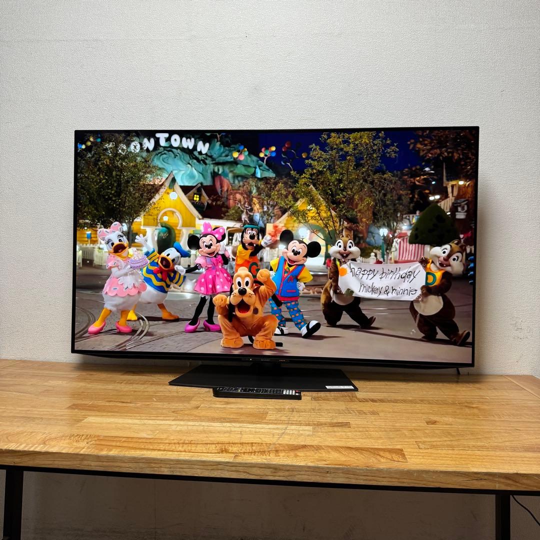 シャープ 60V型 4K 液晶テレビ AQUOS 4T-C60EN1 22年製