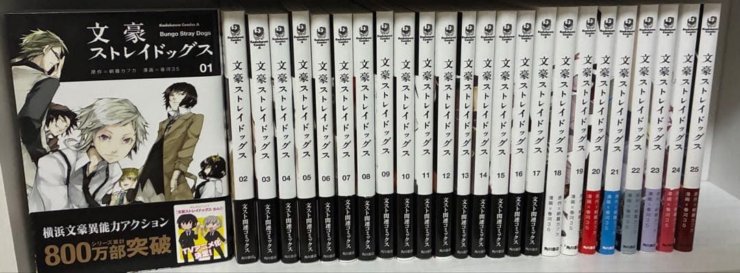文豪ストレイドッグス 文スト 漫画 コミカライズ セット
