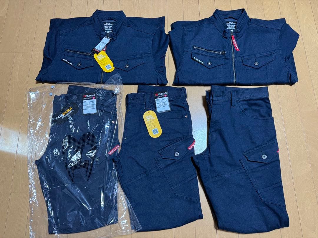 BURTLE バートル　ジャケット　パンツ　LLサイズ　5001 5002 新品