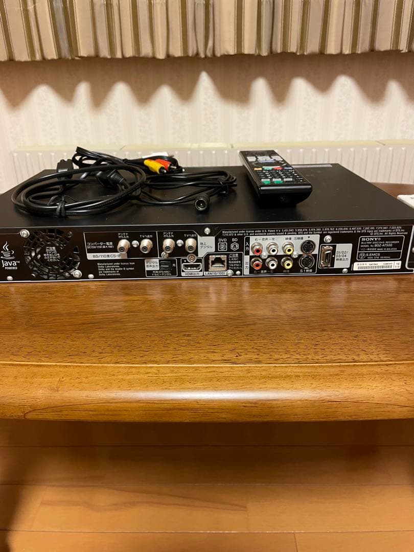 SONY ブルーレイディスク/DVDレコーダー