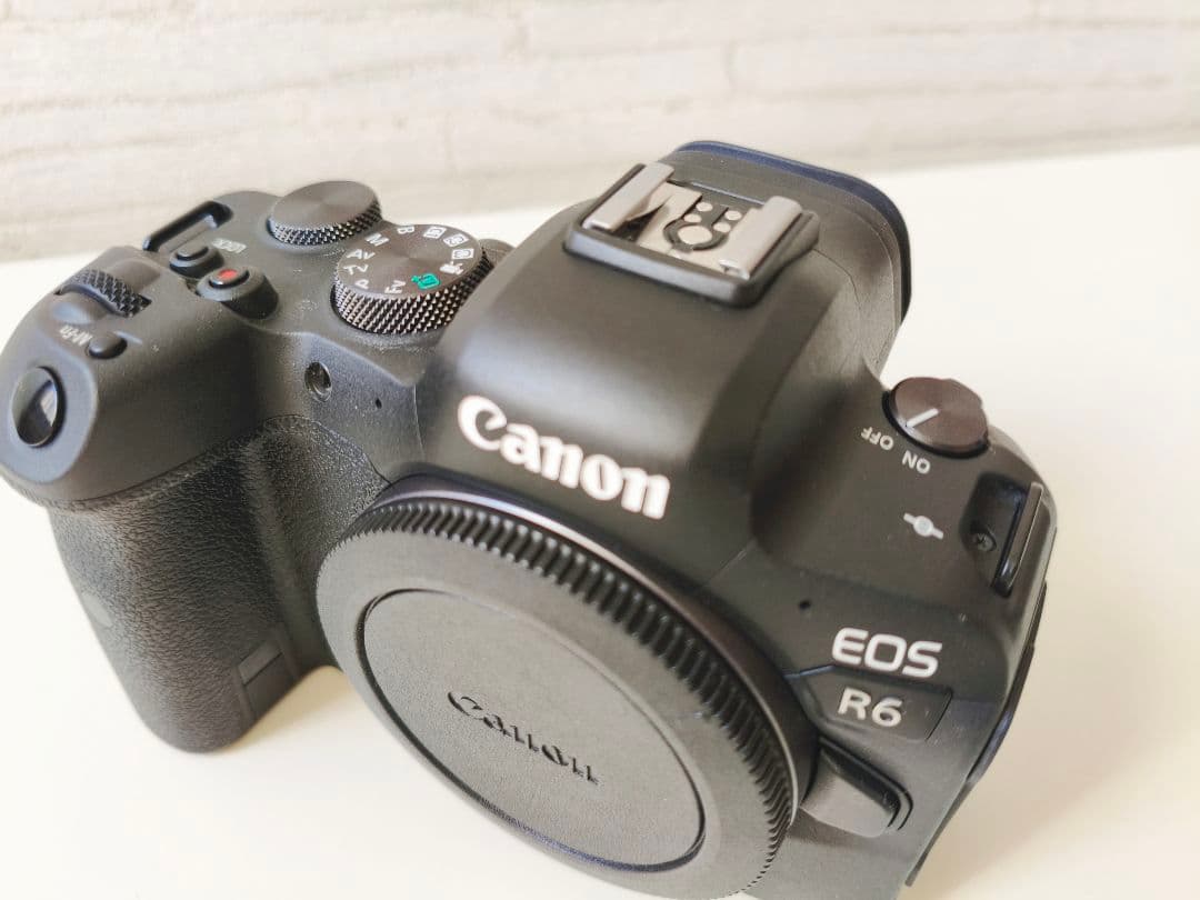 【極美品】キヤノン EOS R6ボディ カバー付 11,000シャッター以下