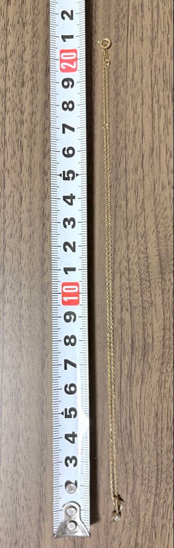 TSUTSUMI 音符デザイン ネックレス K10