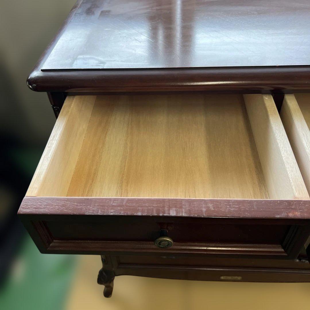 東海家具 SriTokai 猫脚 キャビネット 四段五杯 箪笥 タンス