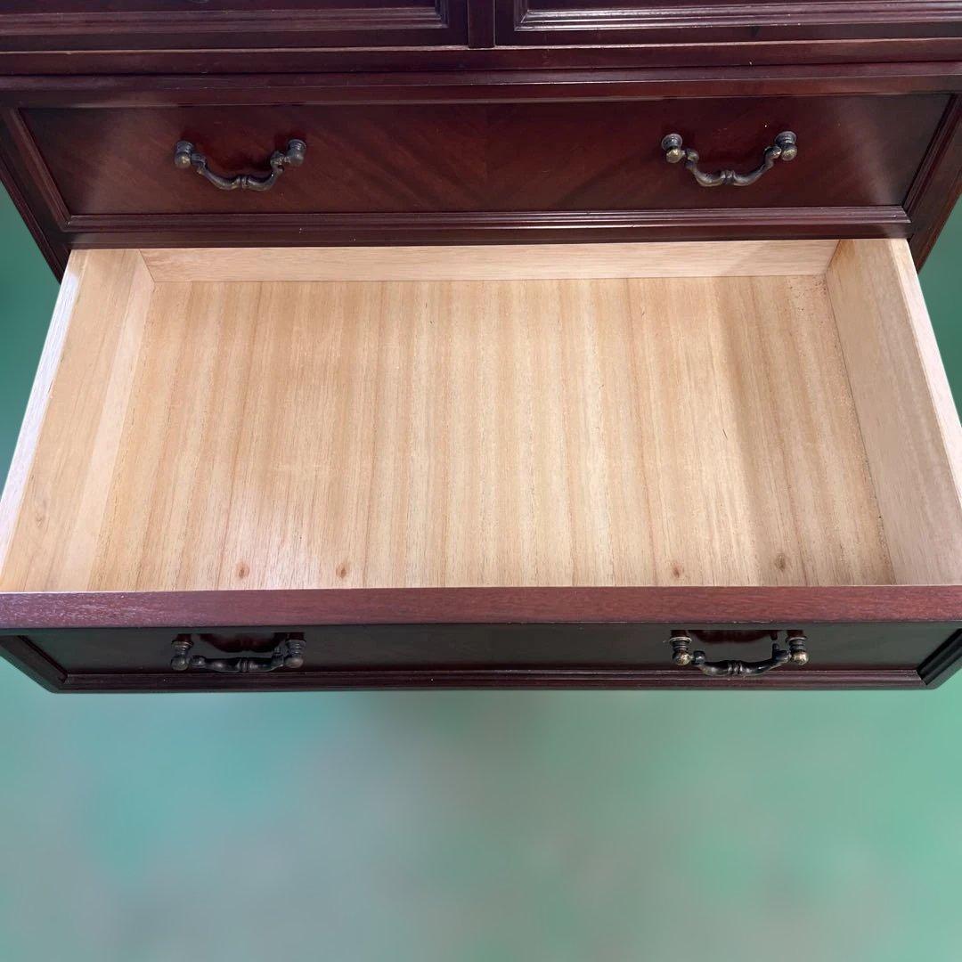 東海家具 SriTokai 猫脚 キャビネット 四段五杯 箪笥 タンス