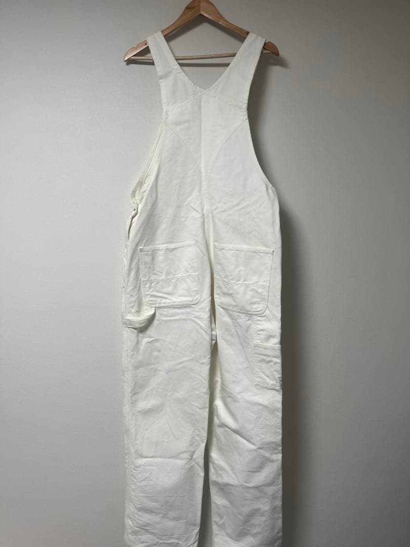 Carhartt BIB OVERALL ホワイト 32×32