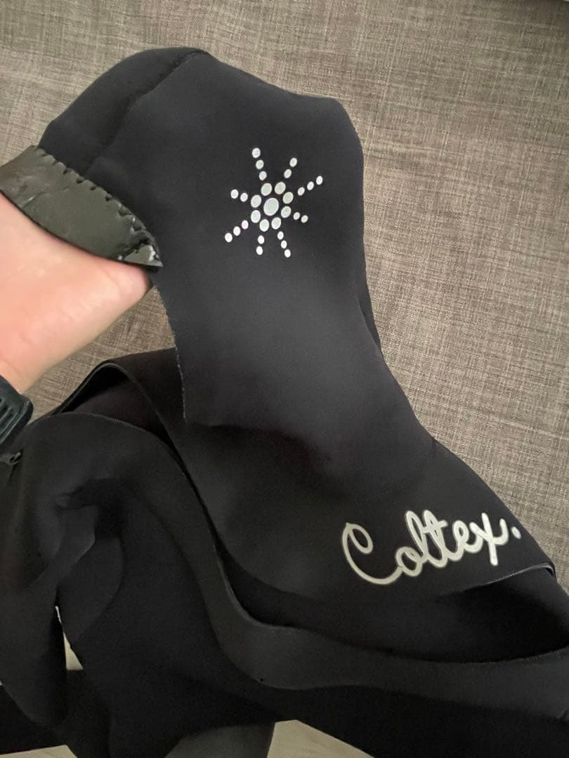 ［美品中古］coltex オールジャージ　フード付きセミドライ