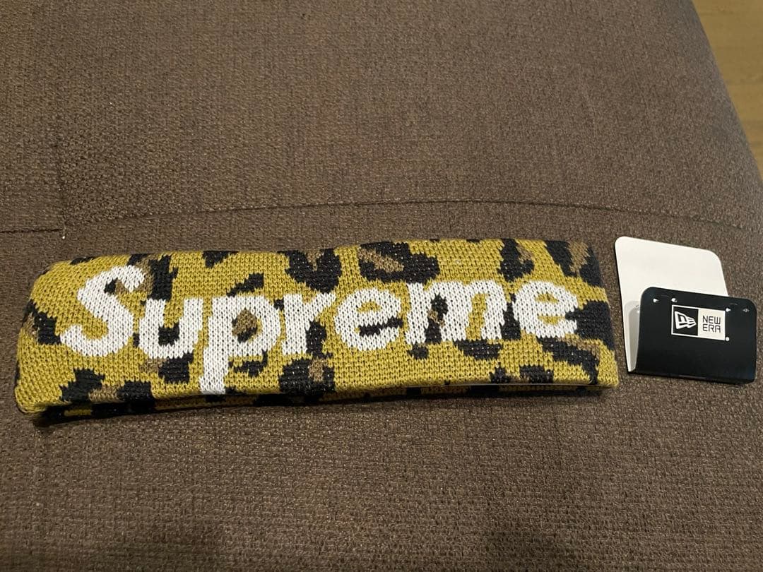 新品 未使用 Supreme カモフラージュ ヘッドバンド