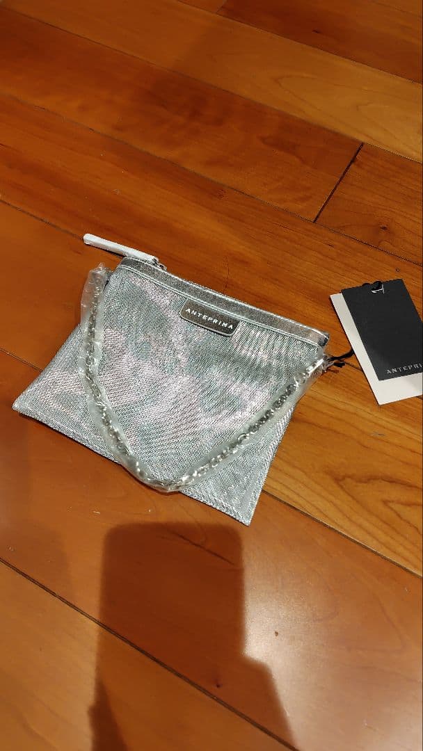 A 　アンテプリマ　インナーバッグ　シルバー　ミディアム