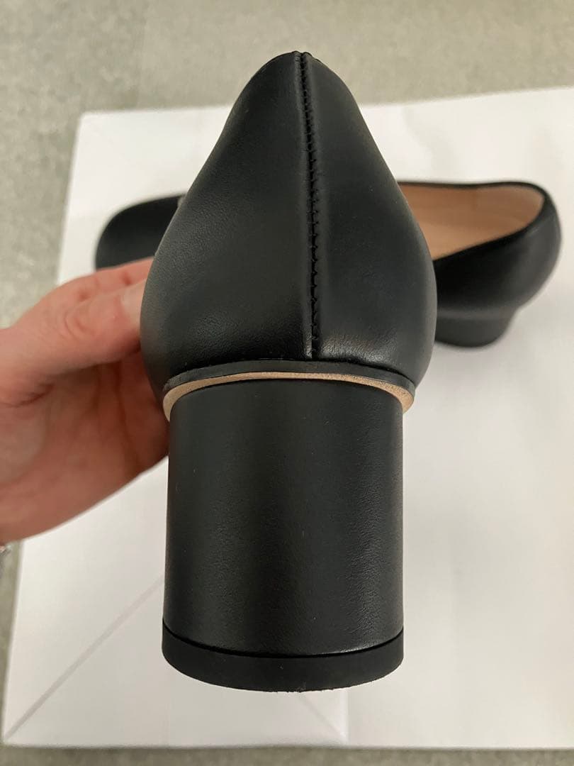 GUCCI ホースビット黒ローファー ヒール☆室内試着のみ裏張り済美品