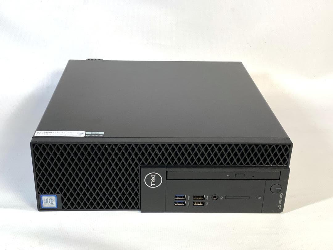 デル i7-9700 M.2 SSD＋4.0TB Win11 Pro 16GB