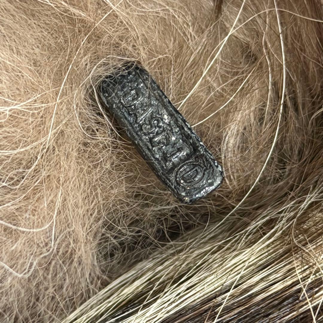 サガフォックス　ロイヤル　ファーコート　極厚　ロング丈　シャネル　女優襟　茶　L