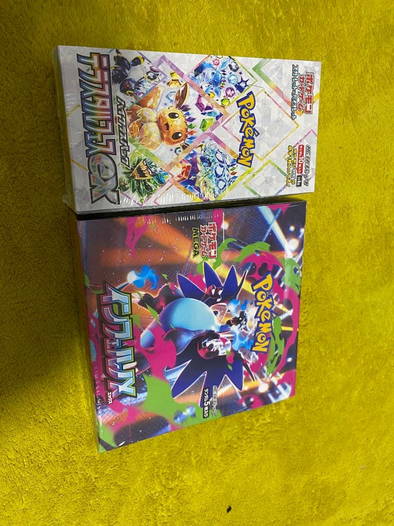 ポケモンカードゲームテラスタルフェス インフェルノX BOXセットシュリンク付き