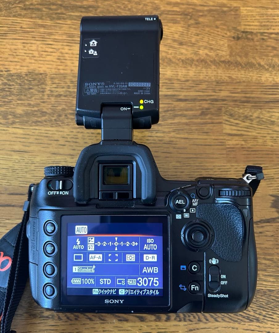 超美品SONY α900 デジタルカメラセット充実の付属品。純正アルミケース付き