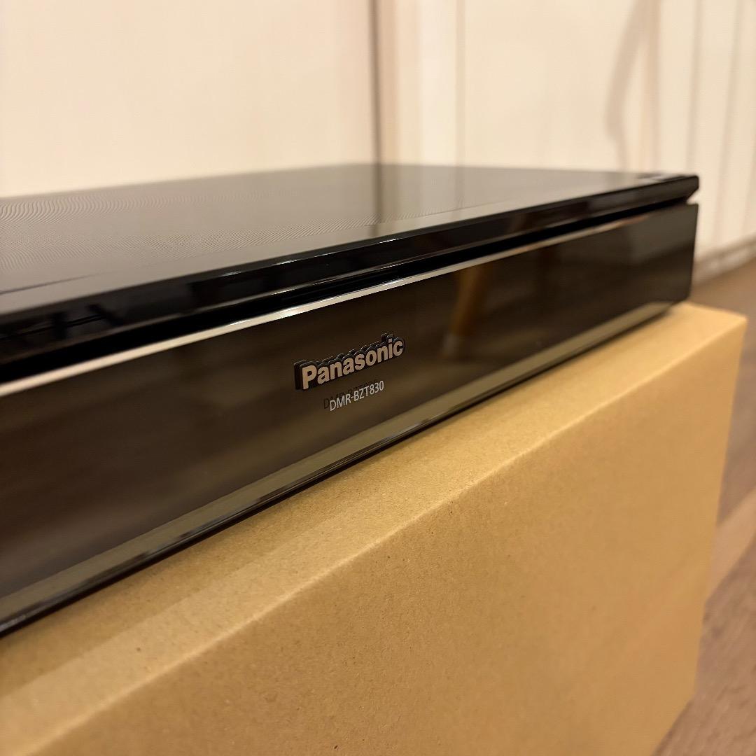 【美品】Panasonic 3TBブルーレイレコーダー DMR-BZT830 ②