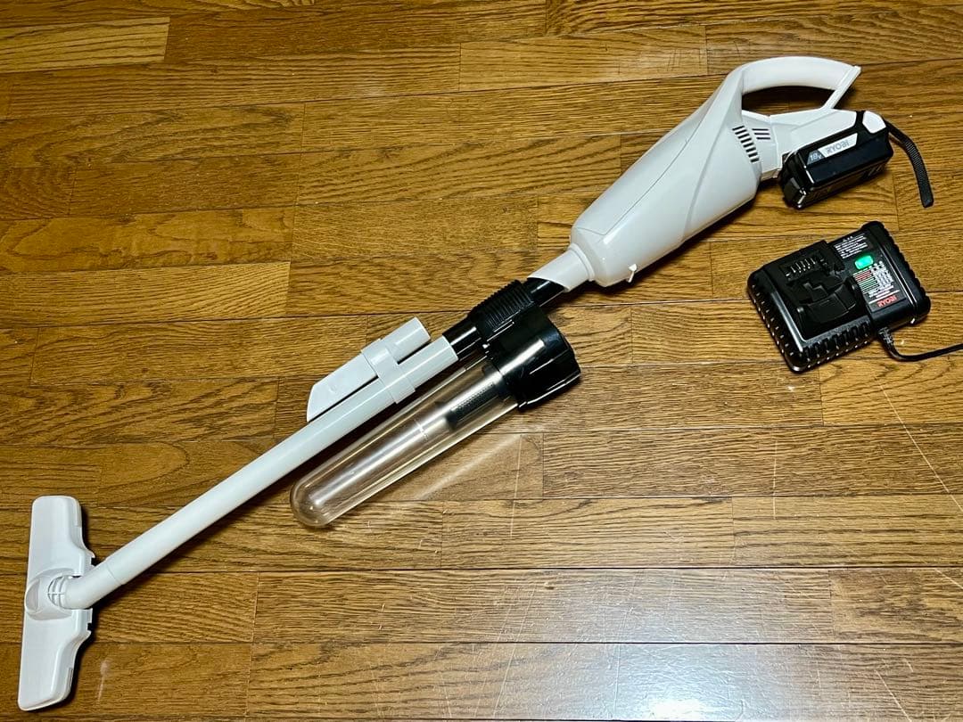 ぱん花リョービ充電式クリーナー BHC-180充電器、サイクロンユニット付