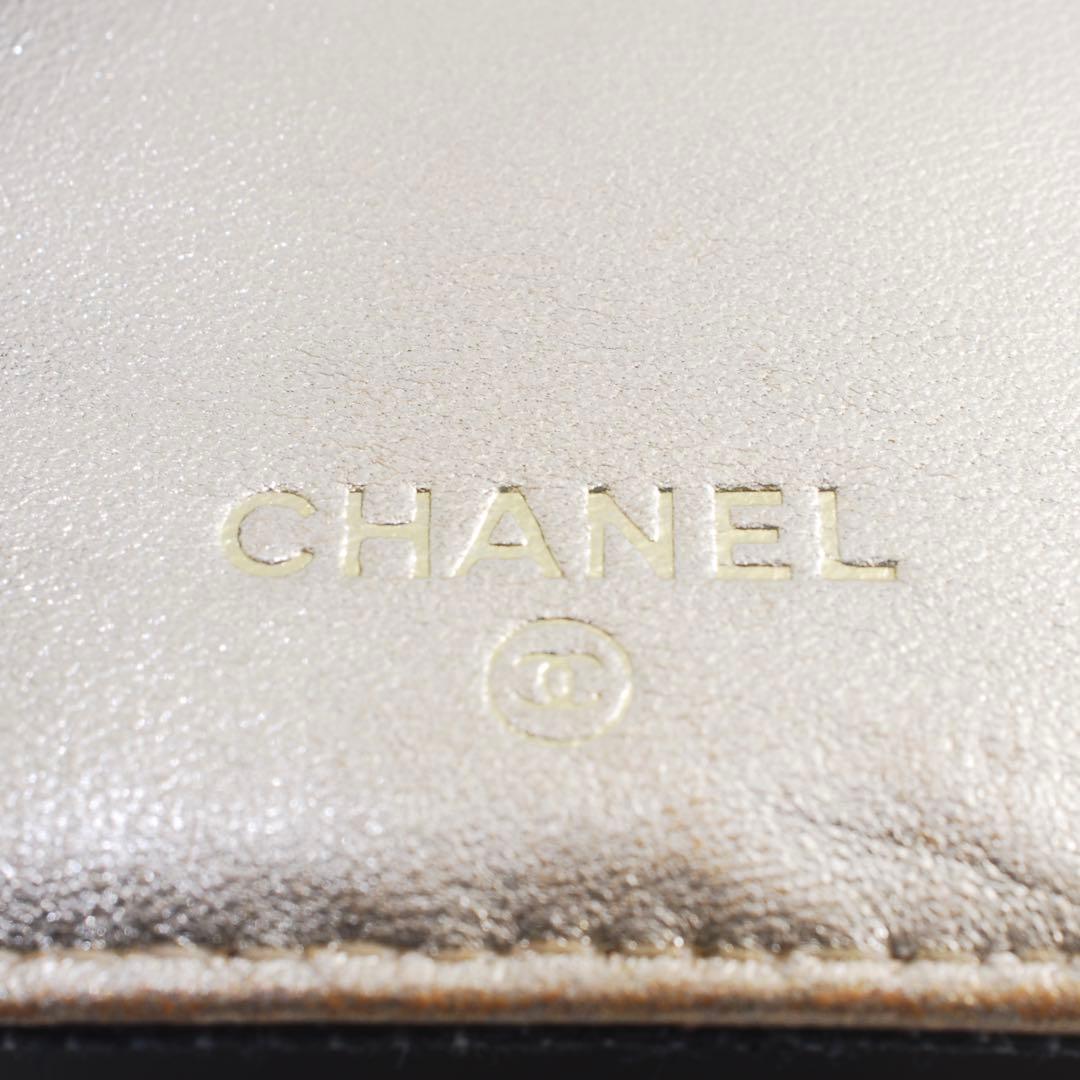 CHANEL＊シャネル＊デニム＊ココ＊長財布＊ゴールド