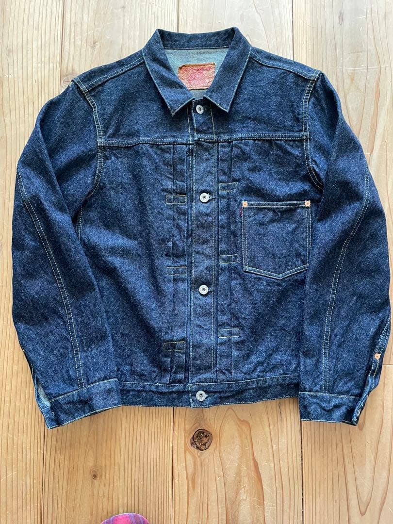 TCB jeansS40's 14oz大戦モデル ジャケットGジャン42Tバック