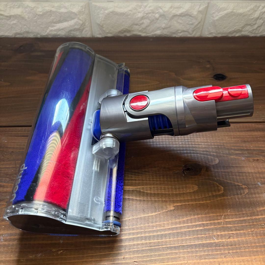 美品　純正品　ダイソン純正品　ダイソンヘッド v10ヘッド　ソフトクリーナー