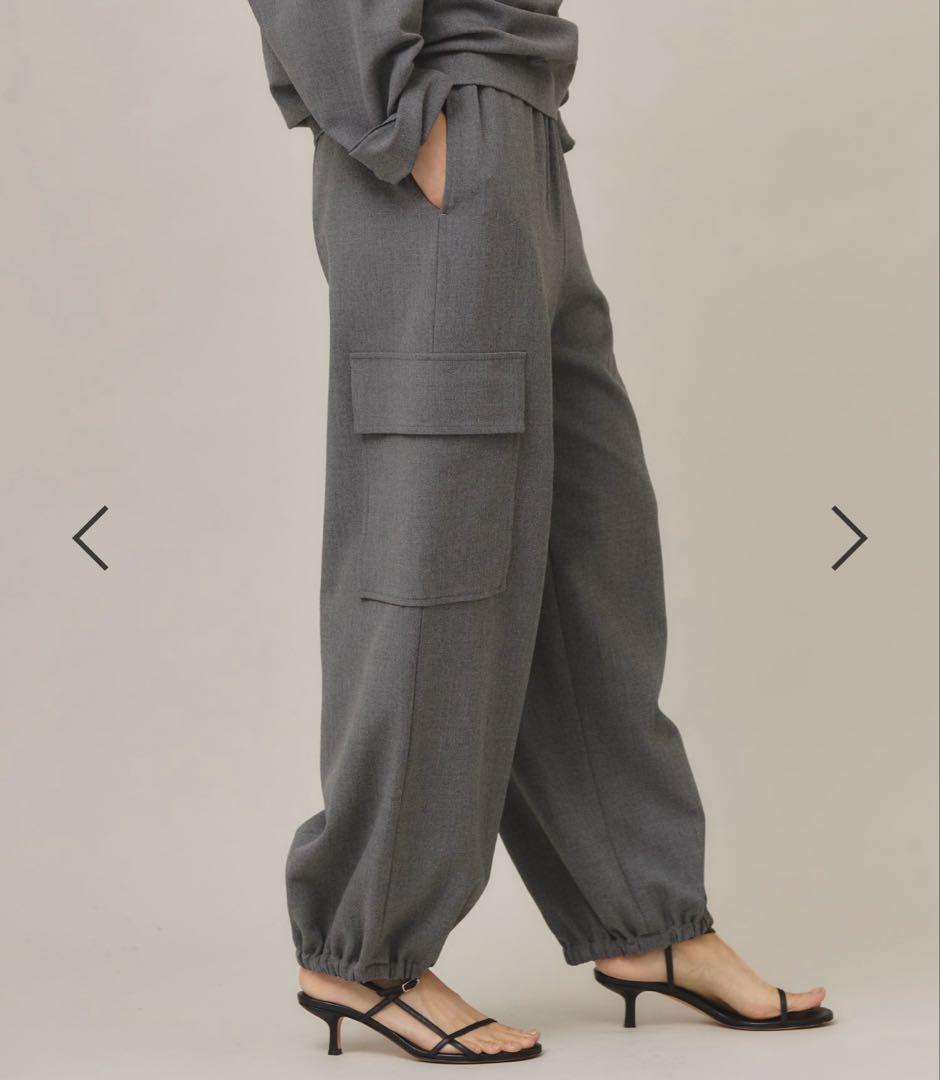 2024AW⭐︎カレンソロジー⭐︎ストレッチカーゴパンツ　グレー