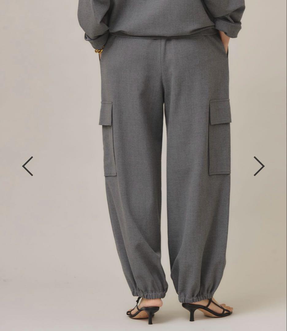 2024AW⭐︎カレンソロジー⭐︎ストレッチカーゴパンツ　グレー