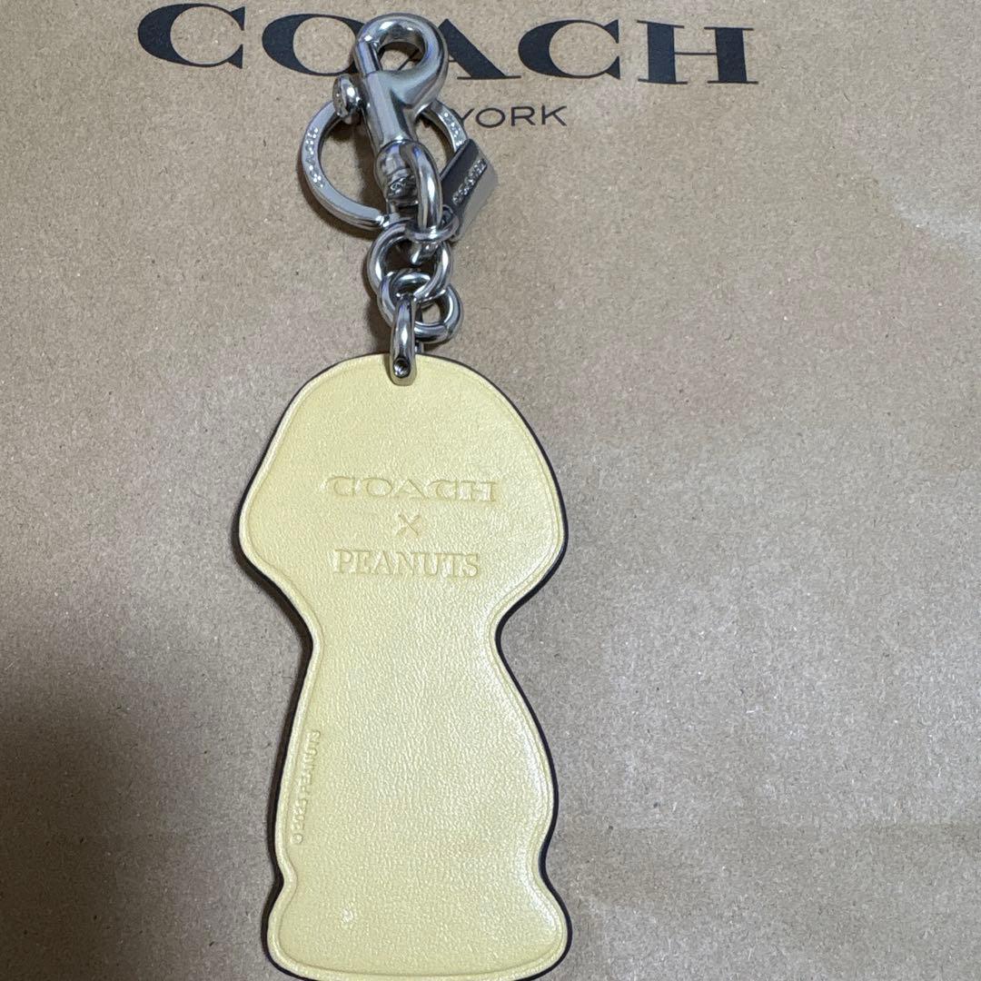 COACH PEANUTS チャーム チャーリー・ブラウン