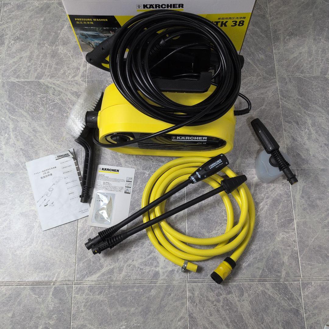 KARCHER ケルヒャー JTK38 家庭用 高圧洗浄機 元箱付き