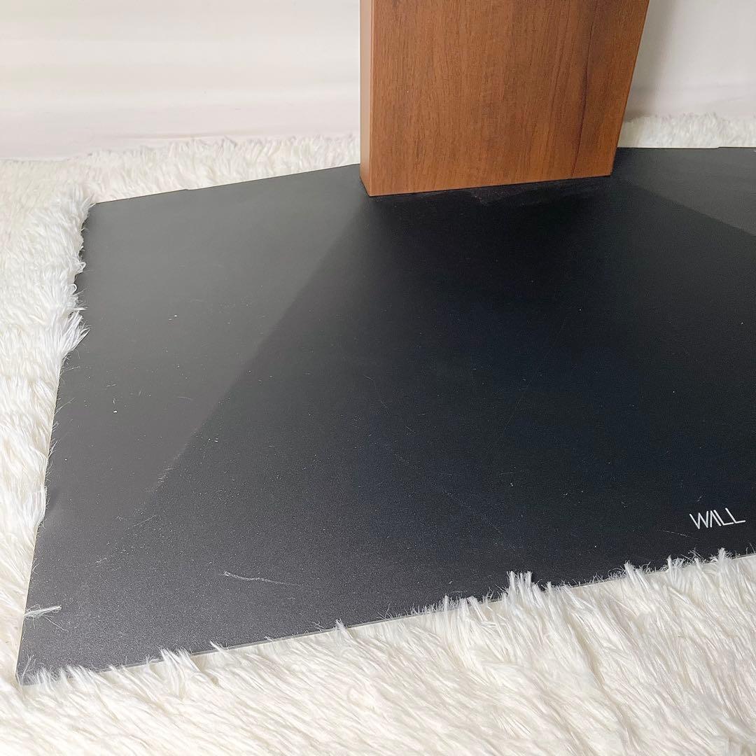 なな【組み立て不要】WALL テレビスタンド V3 ロータイプ 棚付き