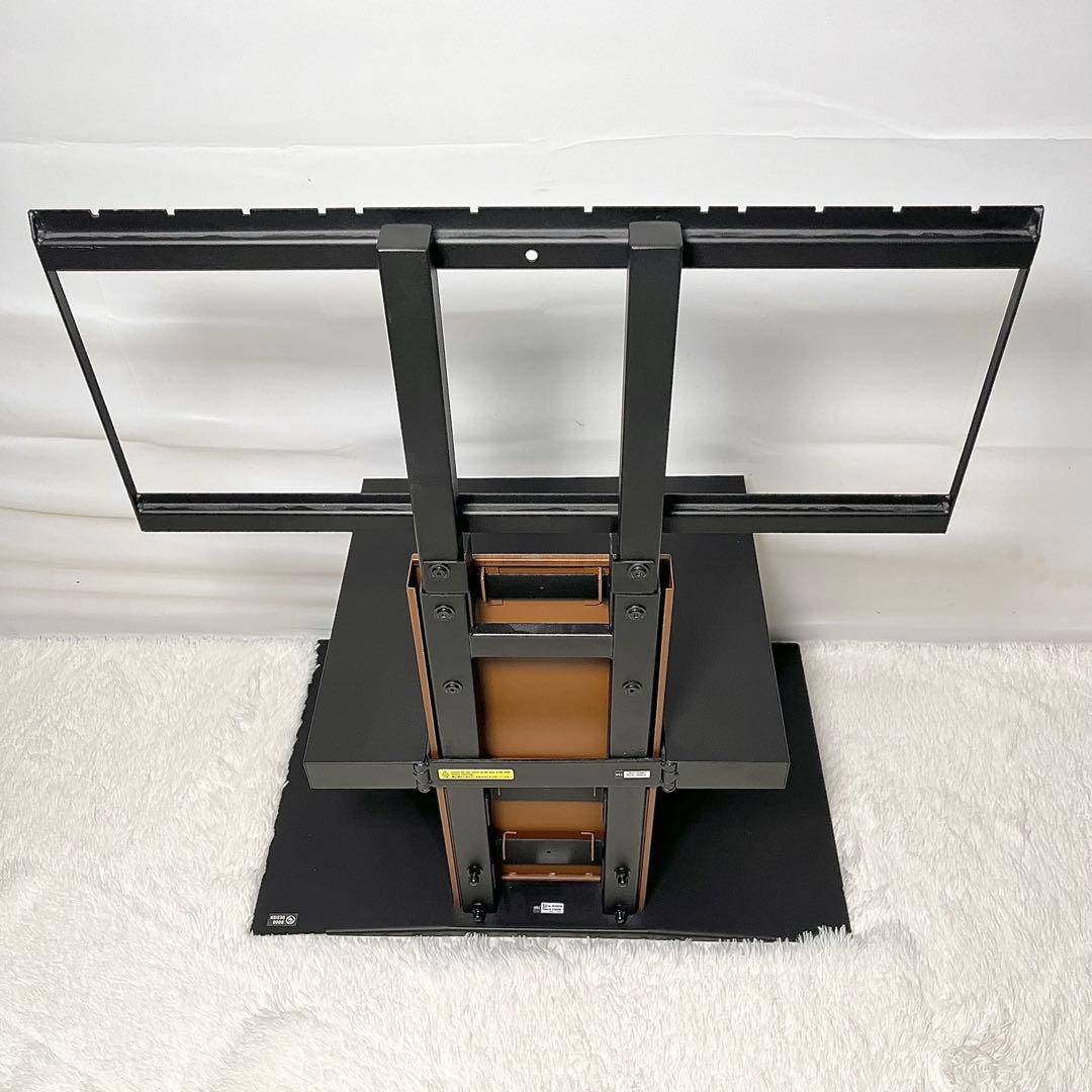 なな【組み立て不要】WALL テレビスタンド V3 ロータイプ 棚付き