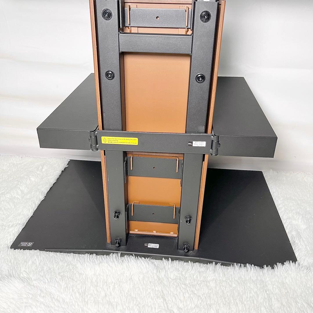 なな【組み立て不要】WALL テレビスタンド V3 ロータイプ 棚付き