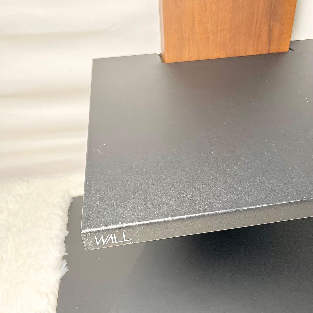 なな【組み立て不要】WALL テレビスタンド V3 ロータイプ 棚付き