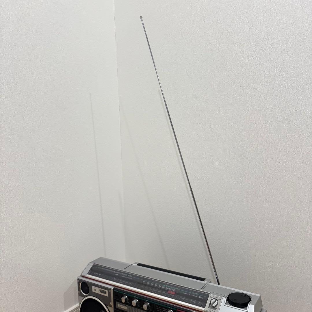 SANYO MR-W10 レトロラジカセ　動作品