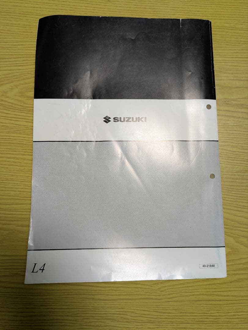 スズキ バーグマン200 サービスマニュアル L4