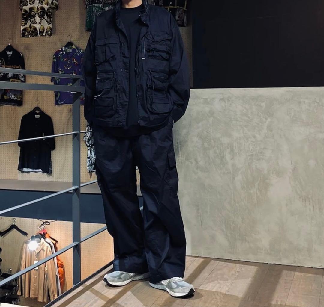 【新品未使用】F/CE. SOLOTEX UTILITY BLOUSONネイビー