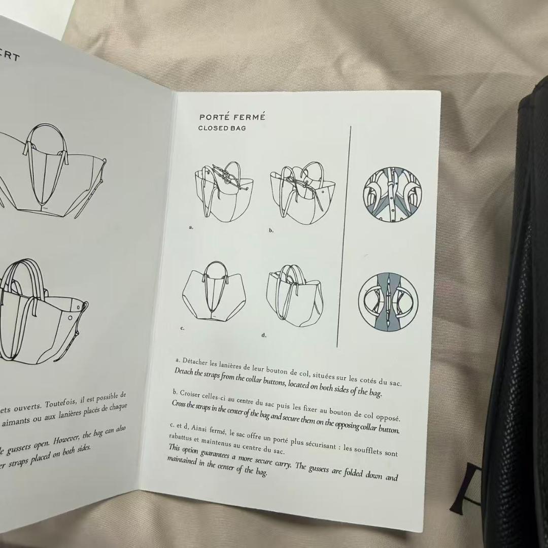 POLENE ブラック ショルダーバッグ 大容量