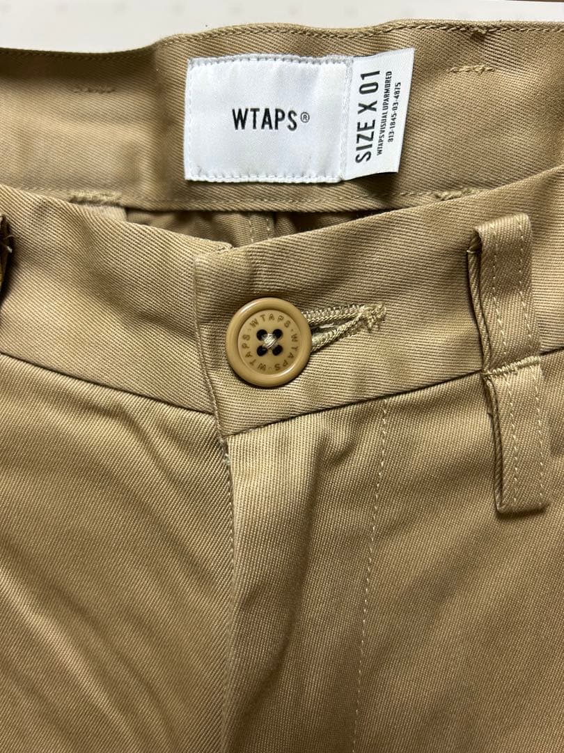 パンツ WTAPS TUCK 02 TROUSERS / COTTON. TWILL